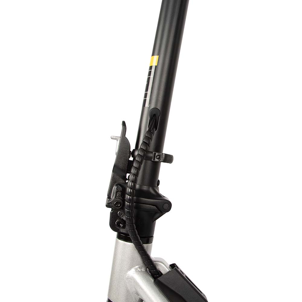 Kugoo Kirin A1 folding joint detail of fast electric scooter for adults