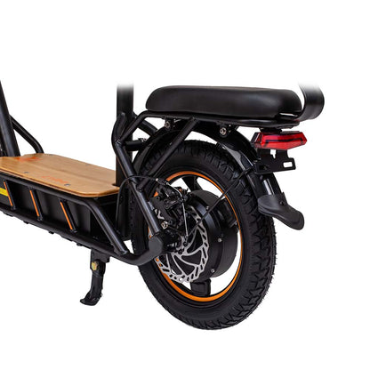 High-quality Kukirin C1 Pro ebike with long-range battery and comfortable seat